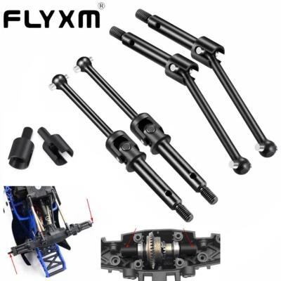 FLYXM Losi Mini LMT RC 1/18 Truck Steel Front /Rear CVD Axles Drive Shafts Cups - Image 1 of 4