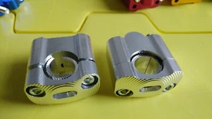 Handle Bar Riser Mount Clamp 22 To 22 to 28mm ATV STOMP WPB CW SYMOTO HONDA - Picture 1 of 8