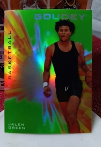 2021 Goodwin Champions Goudey Jalen Green Platinum Parallel Rookie Year Card  - Picture 1 of 2