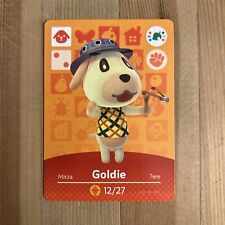 Goldie Animal Crossing Amiibo Card Single - Amiibo Festival Near Mint US Version