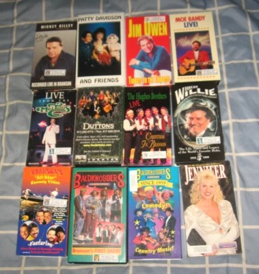 Huge Lot of  28 Rare Vintage BRANSON MISSOURI SOUVENIR VHS 5 Signed! Many Years! - Image 1 of 3