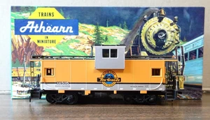 ATHEARN Bev-Bel HO Rio Grande 01505 Main LIne/Rockies Wide Vision Caboose 2206-1 - Picture 1 of 5