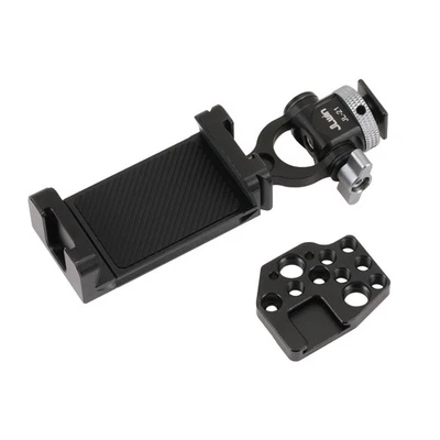 Black Stabilizer Phone Expansion Mount Arca Swiss Base w/ 200° Tilt for Vlogging - Image 1 of 4