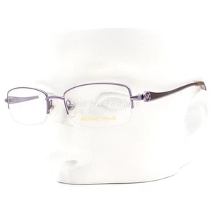 Michael Kors MK 157 506 Eyeglasses Glasses Matte Purple & Brown 49mm Small - Picture 1 of 8
