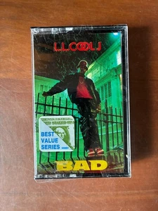L.L. Cool J Bad Audio Cassette FCT 40793 New Sealed - Picture 1 of 6
