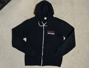 TOM PETTY Hoodie Heartbreakers HYPNOTIC EYE Tour Zip Up Large MEN's 2014 - Picture 1 of 18
