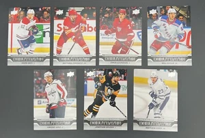 2023-24 Upper Deck Insert Lot Debut Dates 7 Card Lot - Picture 1 of 16