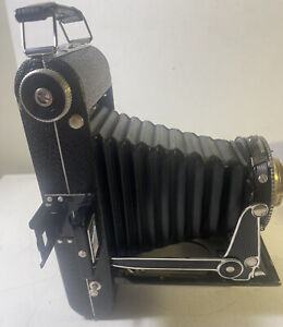 Kodak Senior Six-16Folding Bellows Camera 1930's Antique For Display F.6.3 Lens