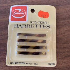 DE COLECCIÓN GOODY PASADORES APRETADOS CAPARAZÓN DE TORTUGA NOS 3603 L02 - Imagen 1 de 3