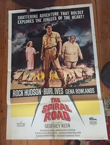 The Spiral Road (1962) - Original One Sheet Movie Film Poster 27" x 40" Hudson - Picture 1 of 4