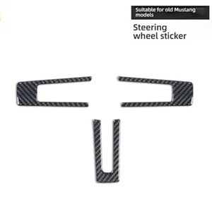High Quality Sturdy Carbon Fiber Steering Wheel Wraps for 2012-2014 Ford Mustang - Picture 1 of 7