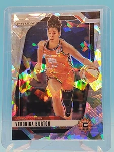 2024 Panini Prizm WNBA Veronica Burton Silver Cracked Ice Prizm - Picture 1 of 2