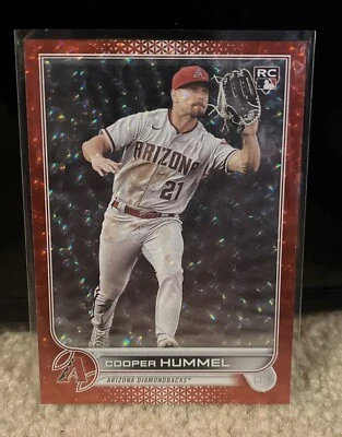2022 Topps Update Series Red Foil #US314 Cooper Hummel 94/199 (RC) Diamondbacks - Image 1 of 3