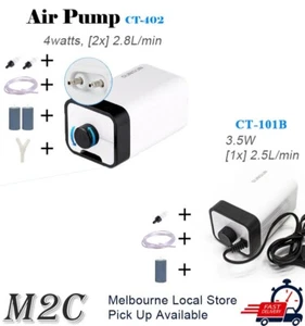 336L 150L Aquarium Air Pump AU SUNSUN Silent Quiet Marine Water Fish Tank Pumps - Picture 1 of 7