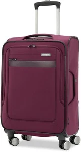 Samsonite Ascella 24" Softside Expandable Spinner Luggage Carry On Light Plum - Picture 1 of 4