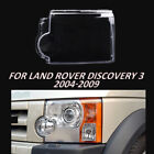 For Land Rover Discovery 3 2004-09 08 Headlight Lens Cover Clear Lamp Shell Left