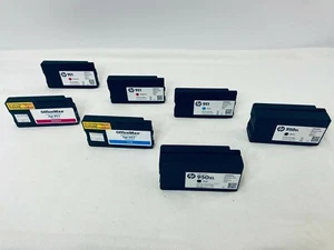 Hp 950xl 951 LOT Black Color Pack w/ 3 Magenta 2 cyan 2 Black XL - Picture 1 of 3