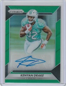 2016 Prizm Kenyan Drake RC ROOKIE GREEN PRIZM SSP AUTO AUTOGRAPH Raiders - Picture 1 of 2