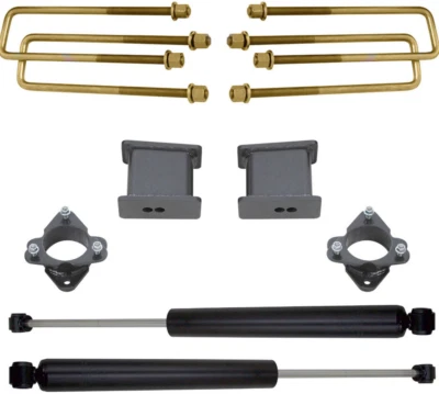 Kit de elevação MaxTrac 901340 3"/4" compatível com 2007–2018 Silverado/Sierra 1500 2wd - Imagem 1 de 4