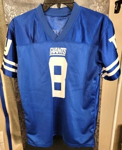 Camiseta de malla Jones Gold Digger-NFL para hombre azul NY Giants #8 talla M - Imagen 1 de 5
