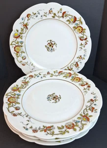 8-3/8" Limoges Haviland & Co. Mittagessen Teller rot Schleiger 944-1, 4 Stück, Vintage - Bild 1 von 13