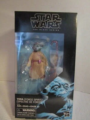 YODA FORCE SPIRIT Star Wars 2019 The Black Series Last Jedi ACTION FIGURE NEW - Image 1 of 4