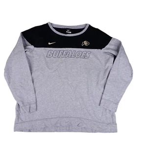 Colorado Buffaloes Shirt Womens XXL 2XL Nike Multiclor Pullover Relaxed Top - Imagen 1 de 11