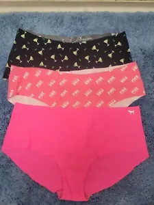 Victoria's Secret Lot Of 3 Seamless Hipster & Cheeky Panties Size XLARGE - Picture 1 of 12