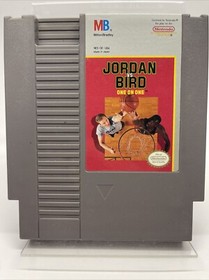 Jordan vs. Bird: One-on-One (NES, 1989) Authentic Cart Only Tested Working