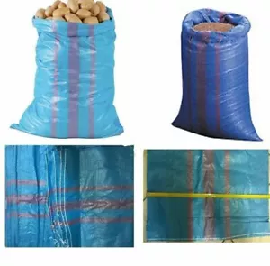 10 sacchi polipropilene blu azzurri sacco 70x120 fino a 1 quintale - 10 pezzi! - Foto 1 di 1