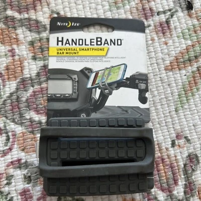 Nite Ize Handle Band Universal Smartphone Bar Mount HDB2-09-R3S1 'fits most' - Image 1 of 2