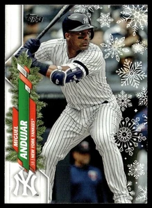 2020 Topps Holiday Miguel Andujar New York Yankees #HW30 - Picture 1 of 2