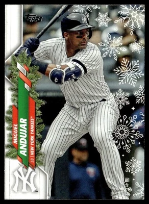 2020 Topps Holiday Miguel Andujar New York Yankees #HW30 - Image 1 of 2
