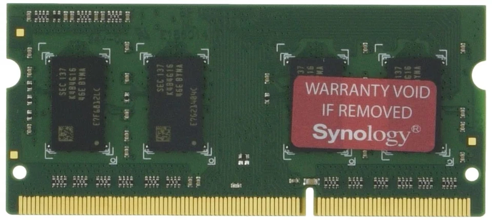 Synology D3NS1866L-4G NAS Expansion Memory [DDR3-1,866-SODIMM / 4GB / Synology N - Image 1 of 1