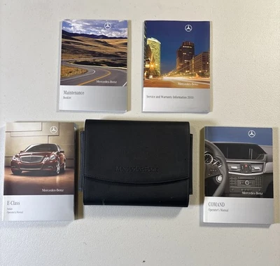 Mercedes Benz Clase E E350 E550 2010 deportivo de lujo E63 AMG conjunto manual de operador xz Foto 1 de 4