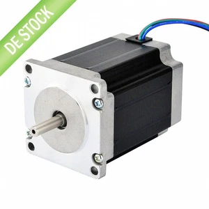 Motor paso a paso bipolar STEPPERONLINE Nema23 1,85 Nm Φ6mm eje 2,8A 57x76mm CNC - Imagen 1 de 7