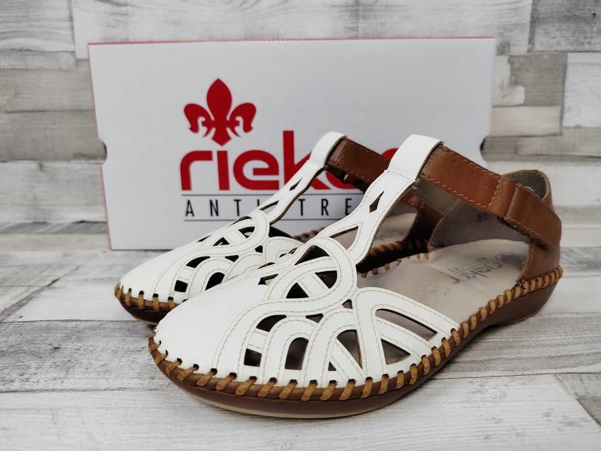 Sandalen Pantoletten Damen Leder Vorne Geschlossen Schuhe