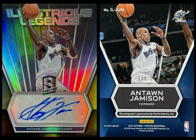 2017-18 Panini SPECTRA Basketball ANTAWN JAMISON Auto ILLUSTRIOUS LEGENDS /149 - Image 1 of 3