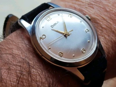 Doxa anni ’50 Cal.FHF 380 · Cassa jumbo 37 mm · Eleganza vintage autentica - Imagen 1 de 4