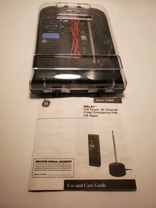 GE MODELO 3-5920 ¡AYUDA! RADIO CB DE EMERGENCIA/INFORMACIÓN BIDIRECCIONAL DE 40 CANALES FULL POWER - Imagen 1 de 7