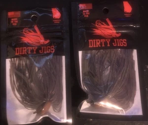 Dirty Jigs Tour Level Pitchin' Jig ( Lot of 2 ) 1/2 oz The Go To Color - Picture 1 of 3