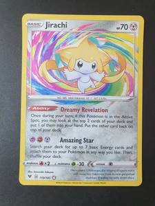 Jirachi HOLO Amazing Rare 119/185 Vivid Voltage Pokemon Card | NEAR MINT - Picture 1 of 2