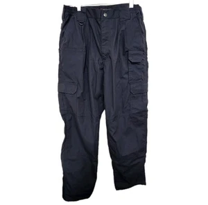5.11 Tactical TacLite Pro Pants Mens 32x32 Navy Blue Ripstop Police EMS Duty 511 - Picture 1 of 19