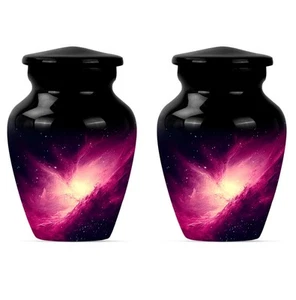 Urna Galaxy, Urnas Pequeñas para Cenizas Adulto Hombre, Urnas Únicas para Cenizas (Tamaño, 3") - Imagen 1 de 1