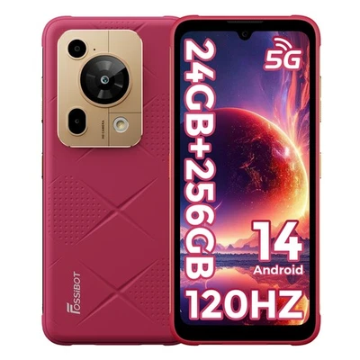 Smartphone Robusto FOSSiBOT F112 Pro 24GB+256GB 6,88 Polegadas 120Hz 7150mAh 50MP 5G - Imagem 1 de 4