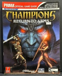 Champions : Return to Arms - PlayStation 2 - PS2 Prima Official Strategy Guide - Picture 1 of 5