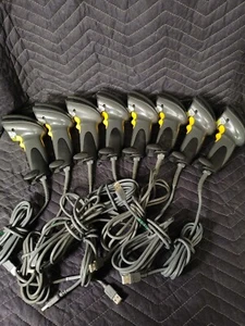 Lot Of 8 Symbol Scanners DS6707-SR20007ZZR W/Cables - Picture 1 of 7