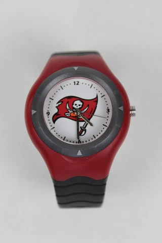 Tampa Bay Buccaneers Watch - Black Band - Unisex Cover