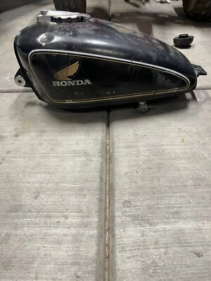 Honda CX500C gas fuel tank Black CX 500 C 1979-81 17540-449-771ZA Custom - Image 1 of 4