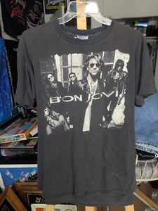 Vintage Band Tee Bon Jovi “Keep the Faith” XL 1992  Brockum Tag Single Stitch  - Picture 1 of 5